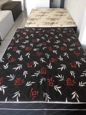 Cama box com 12 cm de espuma nao precisa de colchao apenas 375,00