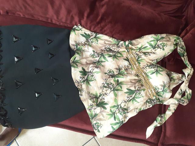 Conjunto importado lindo nunca usado está com a etiqueta por 70.00 reais - Foto 4