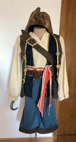 Fantasia jack sparrow 11/12 anos