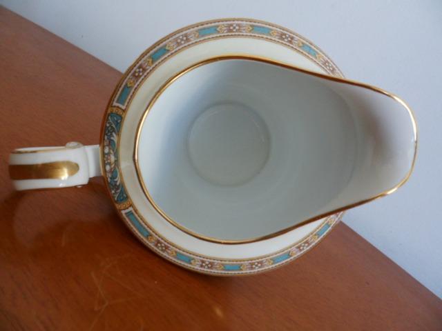 Jarrinha para Creme / Leite (Creamer) Porcelana Chinesa Noritake 5032 Colby Blue - Foto 4
