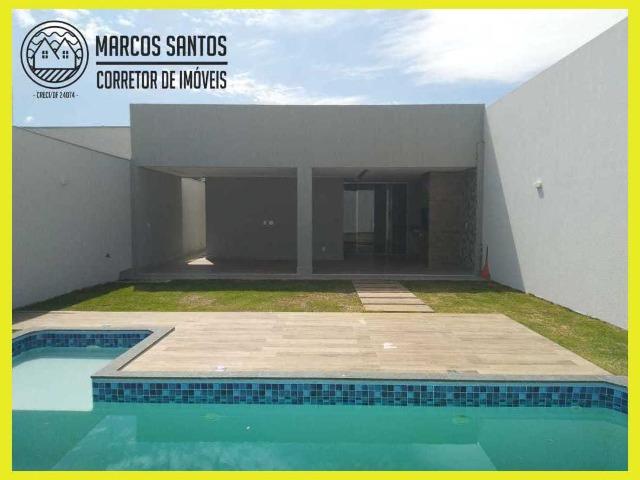 Linda casa nova moderna de alto padrão em rua 06 Vicente Pires