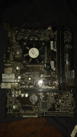 Placa mãe AsRock + Processador amd