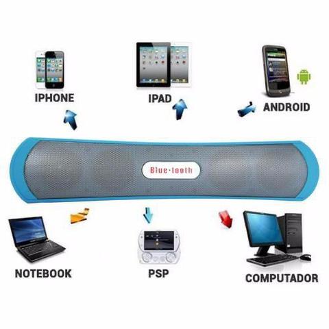 Caixa de Som Grasep Subwoofer Bluetooth Android - Foto 2