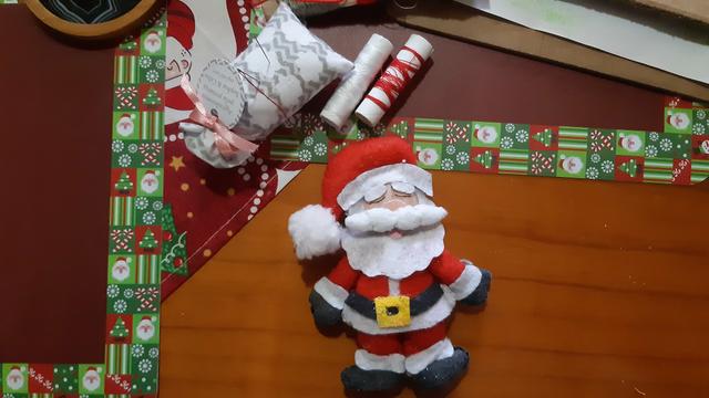 Papai Noel de feltro