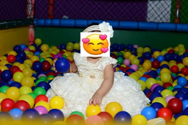Vestido de Festa Princesa, bordado a mão