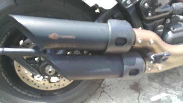 Ponteira customer para harley fat bob - Foto 2