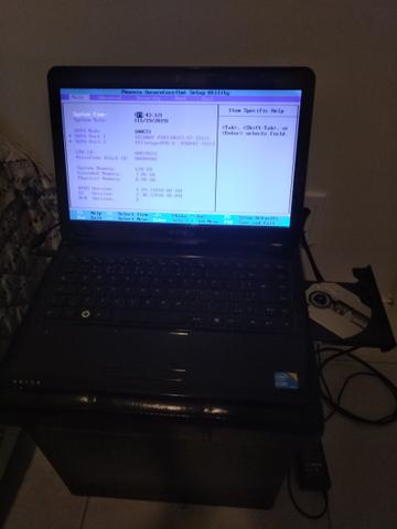 Disponível - Notebook CCE i7 com SSD 128 gb e 8gb RAM