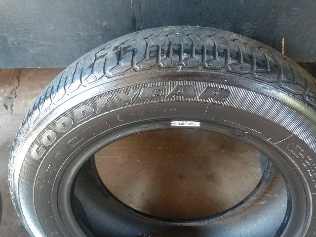 Vendo Estepe aro 14 (Roda + 3 Pneus) - Foto 4