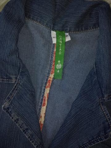 Jaqueta / Casaco Jeans da Cantão - Foto 2