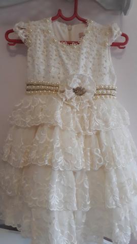 Vestido de Festa Princesa, bordado a mão - Foto 6