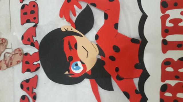 Painel de festa ladybug - Foto 3