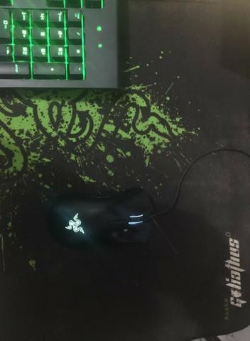 Mouse Razer Deathadder Elite Chroma + Mousepad Goliathus Large