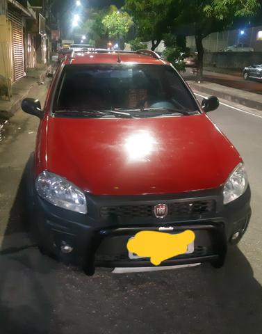 Fiat strada cabine dupla 1.4 flex top de linha - Foto 3