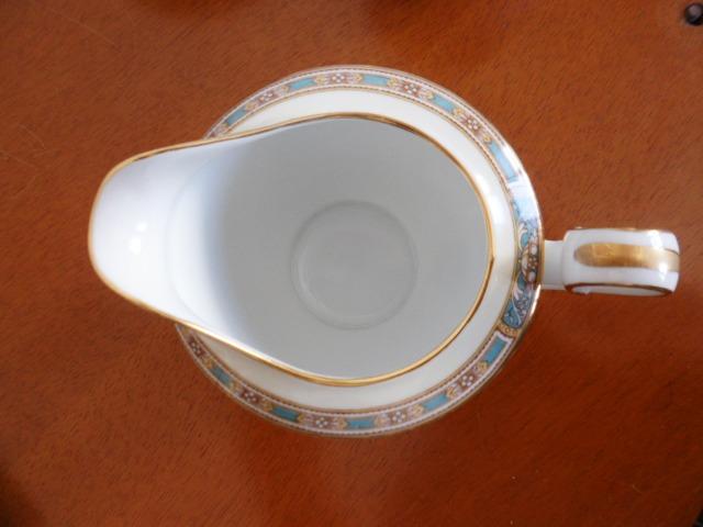 Jarrinha para Creme / Leite (Creamer) Porcelana Chinesa Noritake 5032 Colby Blue - Foto 3