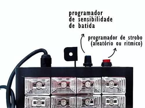 Strobo Rítmico x 12x R$10,00 x Entrega Grátis x Garantia 3 m