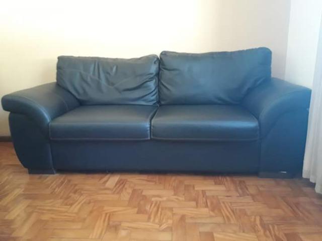 Sofa Corino Preto - Foto 2