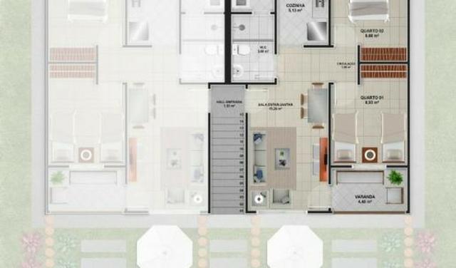 Residencial Ecoville das Mangueiras 2/4 - Foto 2