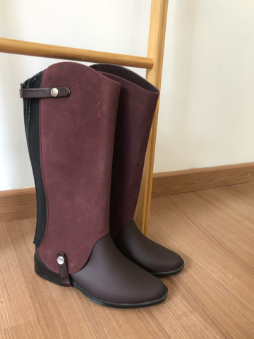 bota cano alto melissa