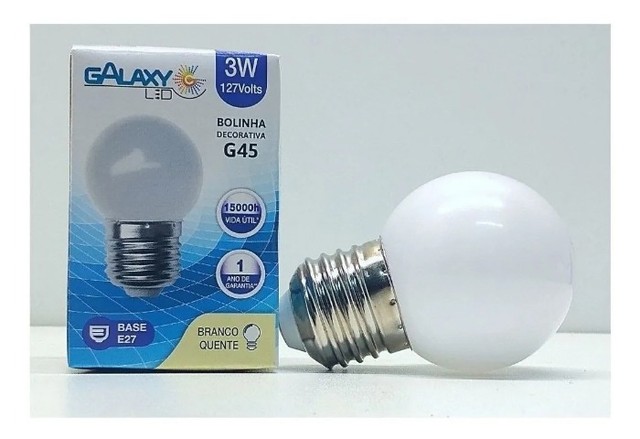 Lâmpada Bolinha Led 3w 