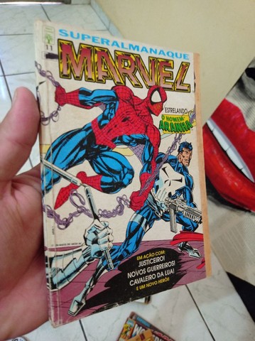 Superalmaque Marvel editora abril 1994