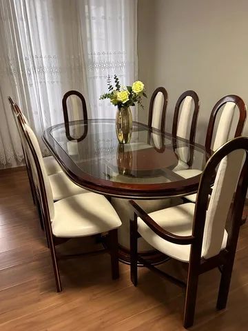 Mesa de jantar e aparador de buffet - Foto 5