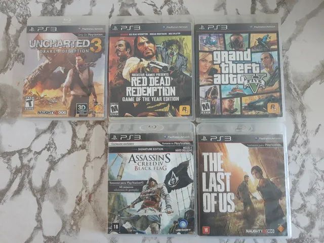 Rockstar Games Collection Edition PS3 4 JOGOS Pronta Entrega - DU