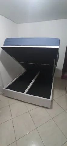 CAMA BOX BAÚ KING 193x203 BLINDADO PREMIUM - Foto 2