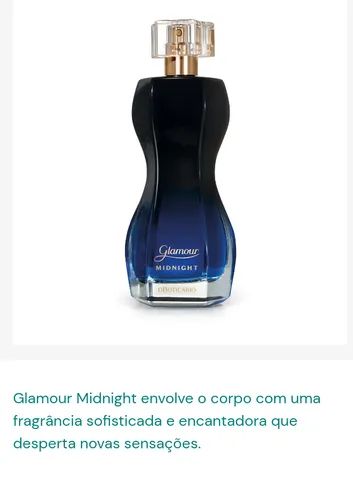 Perfume Glamour Midnight Desodorante Colônia O Boticário 75ml