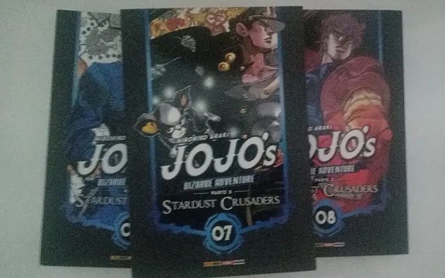 Livro - Jojo's Bizarre Adventure - Parte 3: Stardust Crusaders Vol