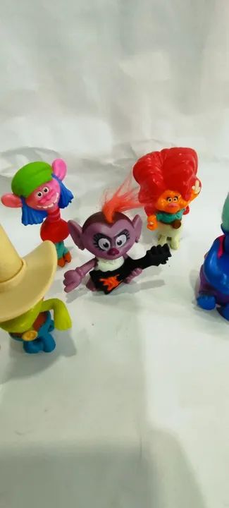 Bonecos Trolls Coleção MC Donald's Usado  - Foto 5