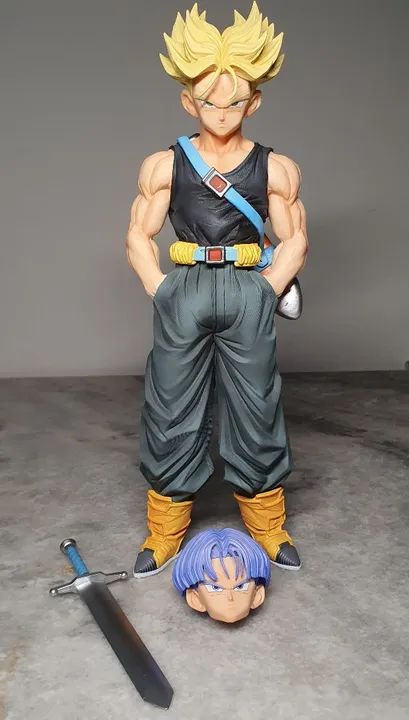 Mirai Trunks dragon ball Z novo 25cm - Foto 5