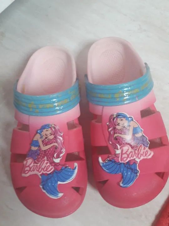 Babuche feminina barbie 
