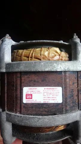 Motor Elétrico Weg De 1/3 Para Maquina De Lavar - Foto 3