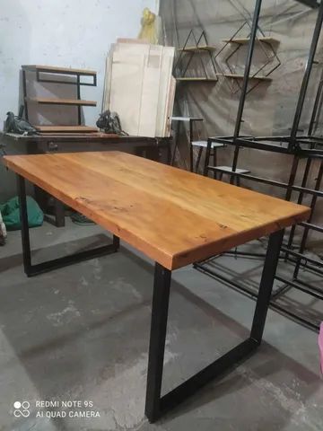 Mesa estilo industrial  - Foto 2