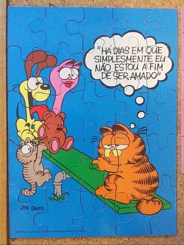Quebra-cabeça Garfield - Foto 4