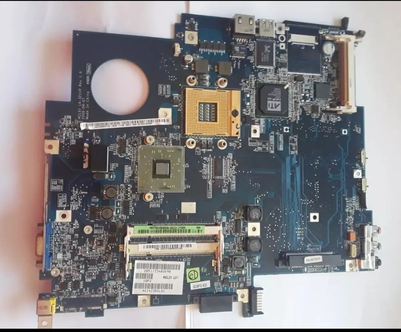 Placa Mãe Notebook Acer Aspire 3650