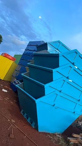 Container Almoxarifado para construcao civil, Cacambas para poly, Cacambas estacionaria - Foto 4