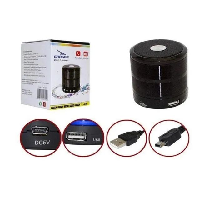 Caixa De Som Portátil Bluetooth D-bh887 - Foto 5
