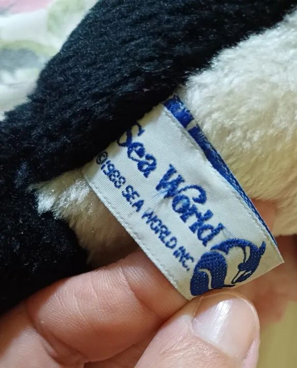 Pelúcia Baleia orca SeaWorld original Disney. Leia a descrição - Foto 3