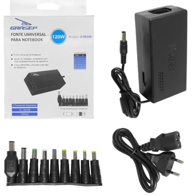 Carregador Universal para Notebook