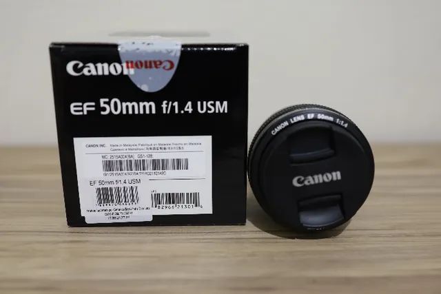 Lente Canon EF 50mm f/1.4 USM