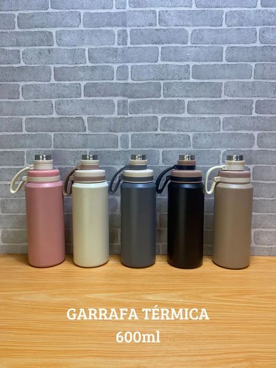 Garrafa térmica 600ml 