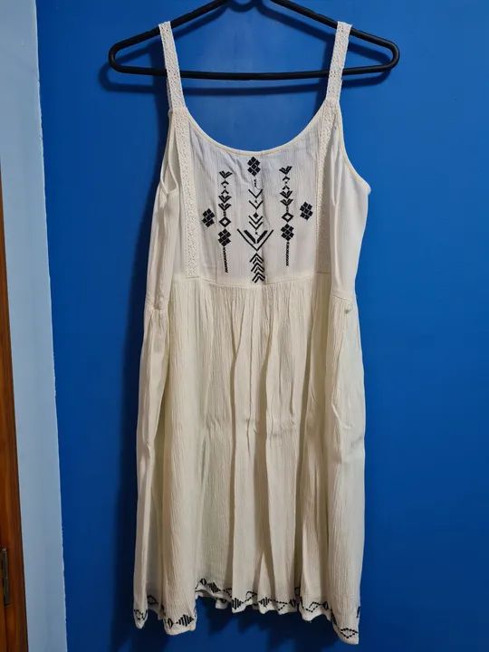 Vestido branco tamanho p