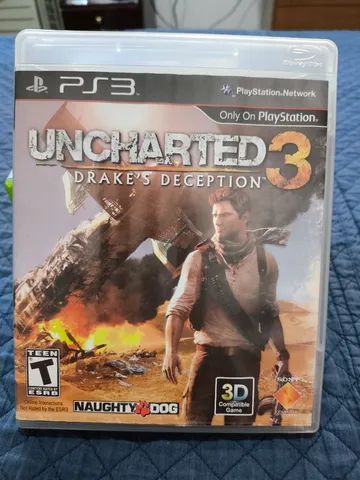 Uncharted 3: Drake's Deception<br>PS3 Original, mídia física. - Foto 2