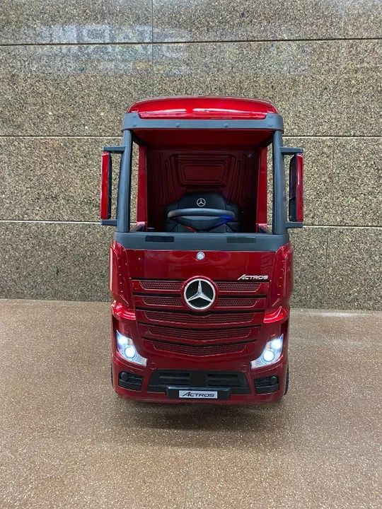 Carrinho Elétrico Caminhão Actros Infantil Novo Lj Oficial