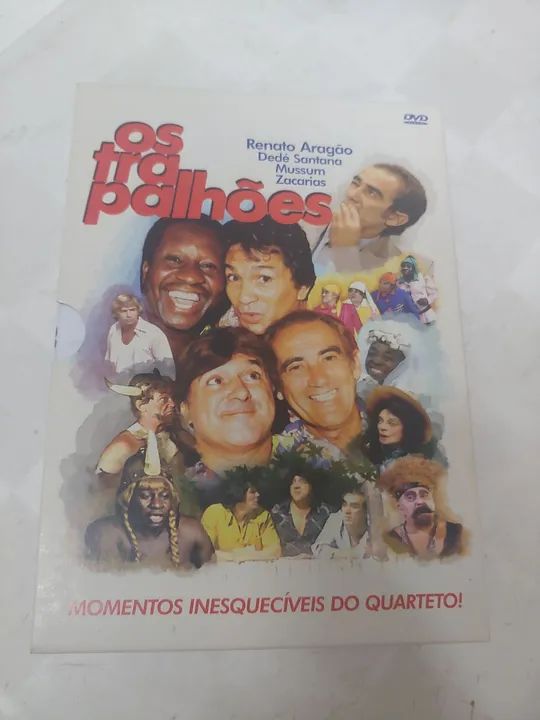 DVD Os Trapalhões - Momentos Inesquecíveis - CDs, DVDs etc