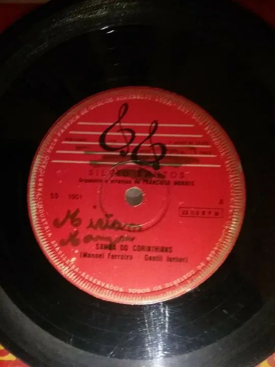 VINIL SILVIO SANTOS - SAMBA DO CORINTHIANS 