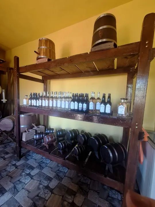 Barril de Madeira - 6 Litros - Novo!