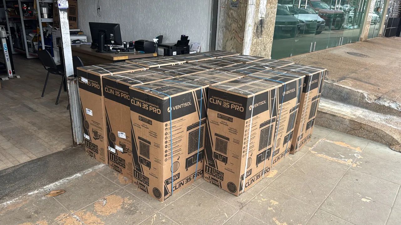 CLIMATIZADOR EVAPORATIVO CLIN 35 PRO - NOVO - VENDA - Foto 2