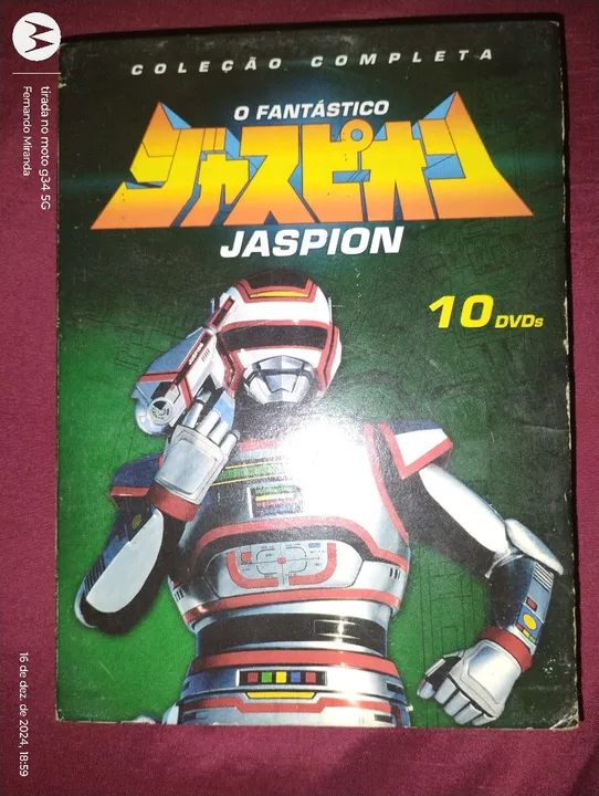 Box O Fantástico Jaspion completo